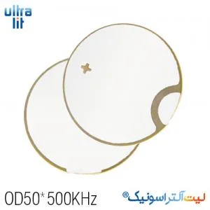 دیسک پیزو التراسونیک سایز 50*500کیلوهرتز